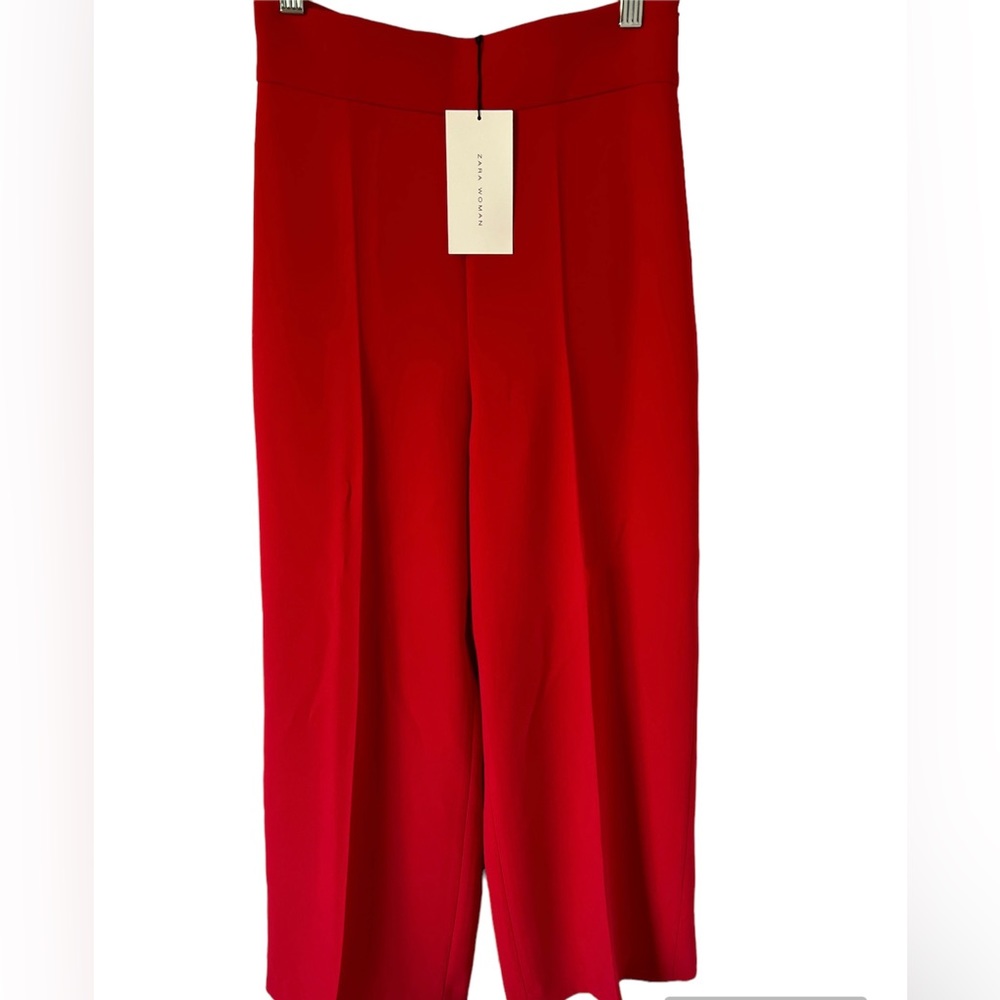 ZARA Red Dress Pants. NWT